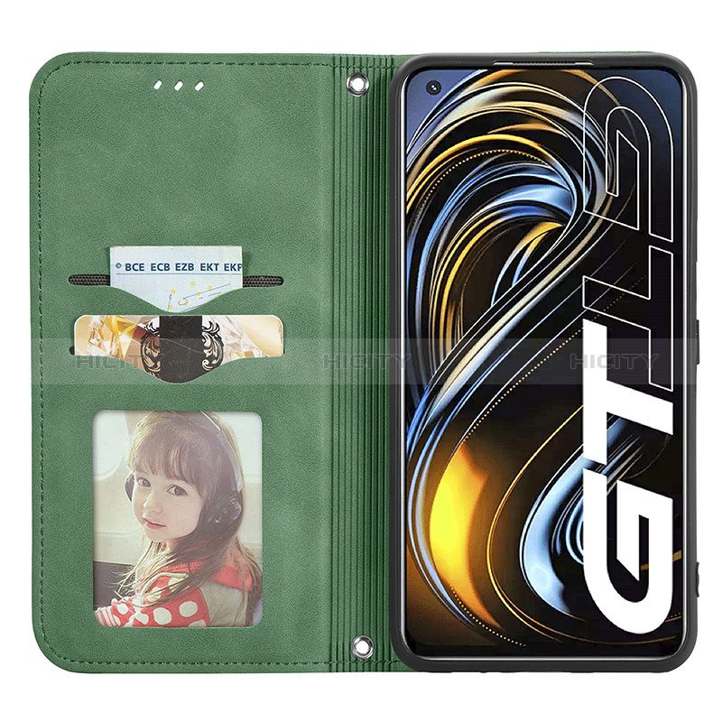 Custodia Portafoglio In Pelle Cover con Supporto S04D per Realme GT Neo 5G