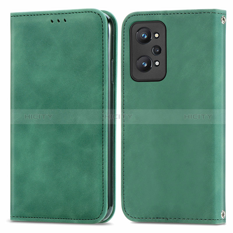 Custodia Portafoglio In Pelle Cover con Supporto S04D per Realme GT Neo2 5G