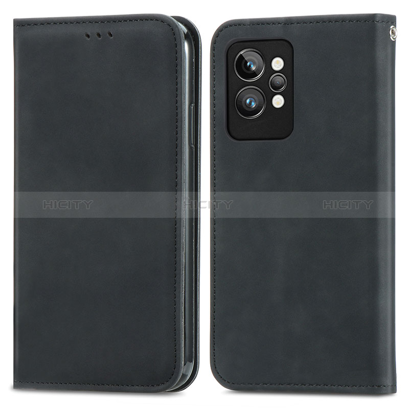 Custodia Portafoglio In Pelle Cover con Supporto S04D per Realme GT2 Pro 5G