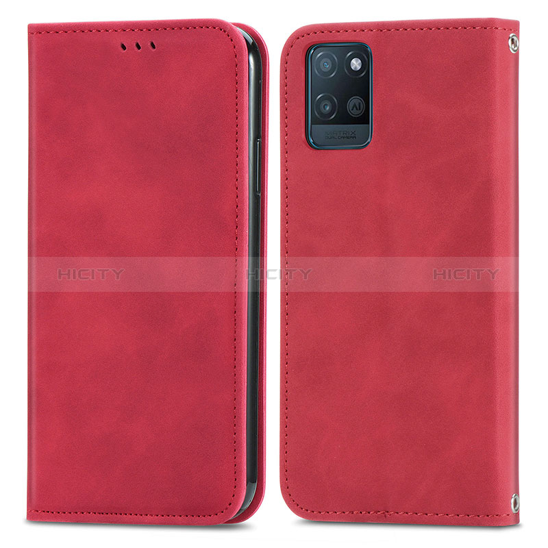 Custodia Portafoglio In Pelle Cover con Supporto S04D per Realme V11s 5G