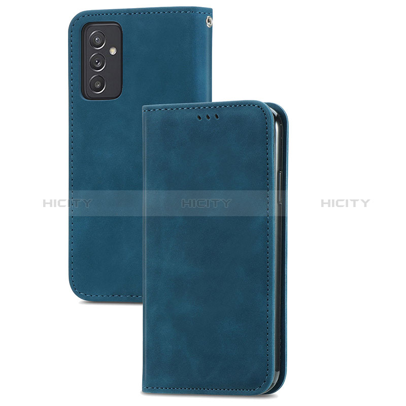 Custodia Portafoglio In Pelle Cover con Supporto S04D per Samsung Galaxy A15 LTE