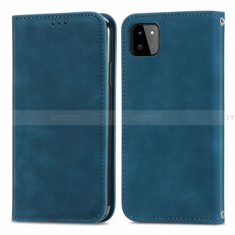 Custodia Portafoglio In Pelle Cover con Supporto S04D per Samsung Galaxy A22 5G