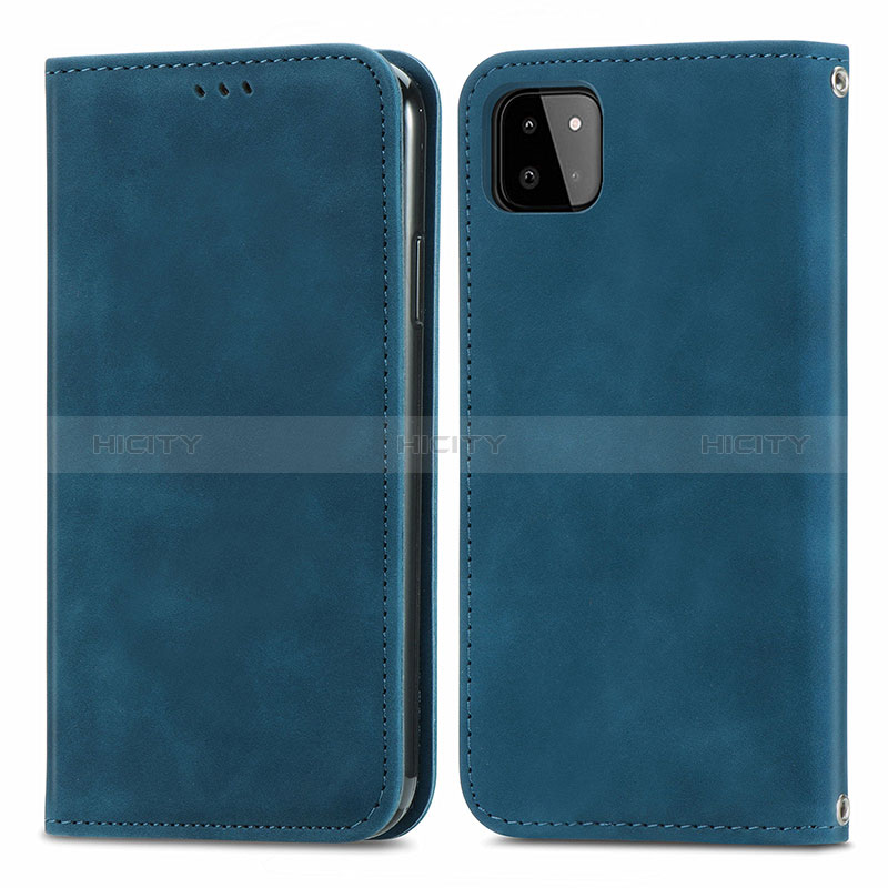 Custodia Portafoglio In Pelle Cover con Supporto S04D per Samsung Galaxy A22s 5G