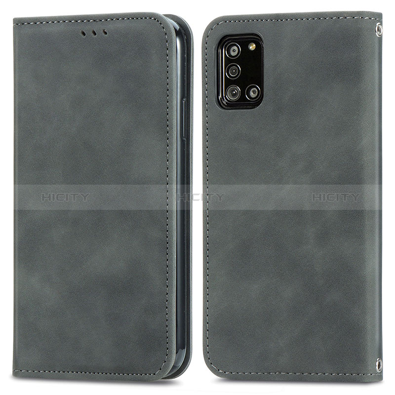 Custodia Portafoglio In Pelle Cover con Supporto S04D per Samsung Galaxy A31