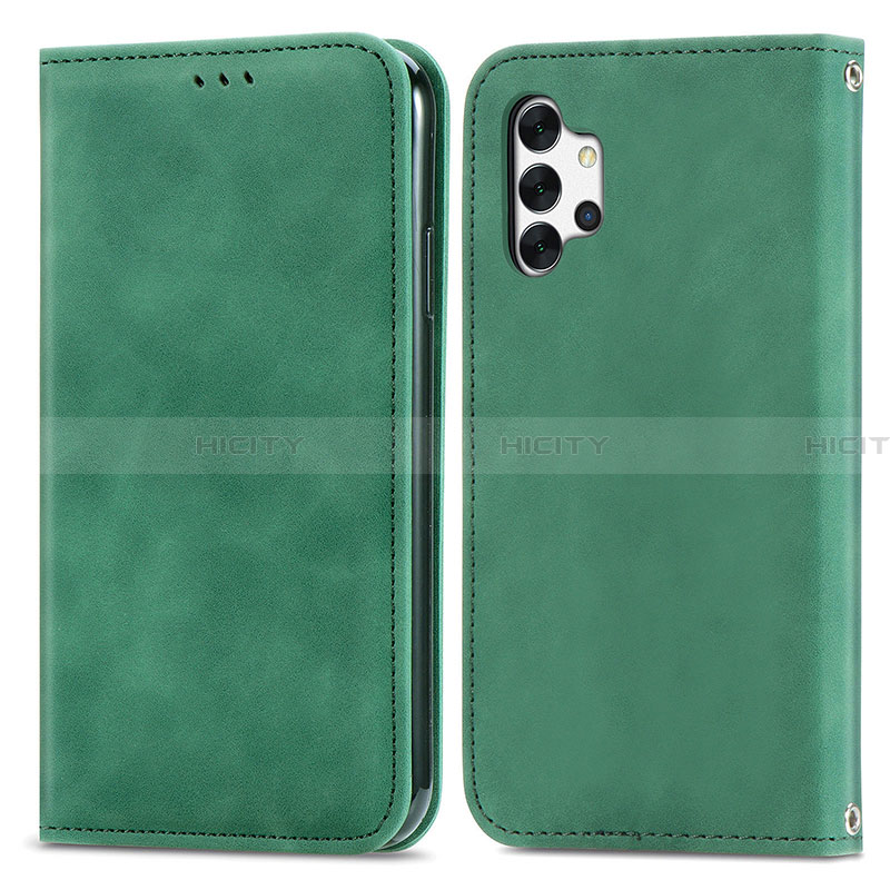 Custodia Portafoglio In Pelle Cover con Supporto S04D per Samsung Galaxy A32 4G