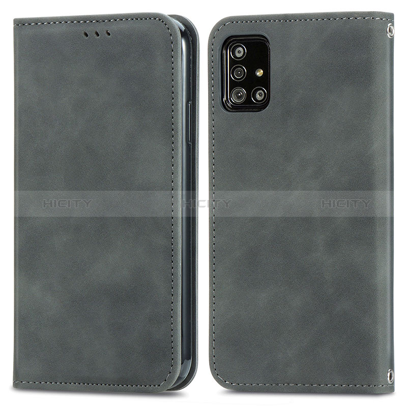 Custodia Portafoglio In Pelle Cover con Supporto S04D per Samsung Galaxy A51 5G