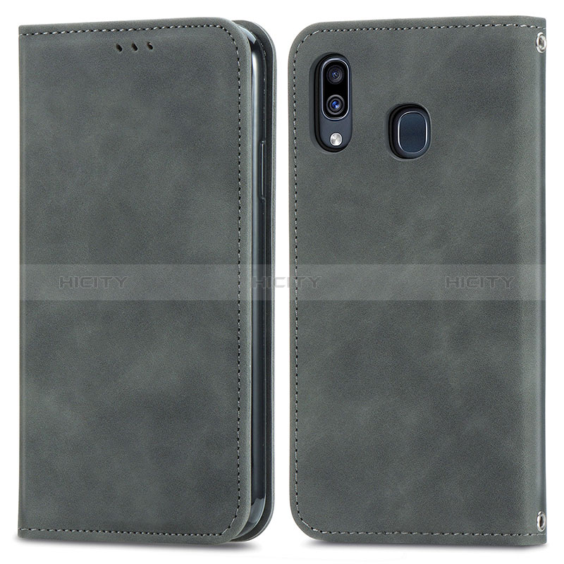 Custodia Portafoglio In Pelle Cover con Supporto S04D per Samsung Galaxy M10S