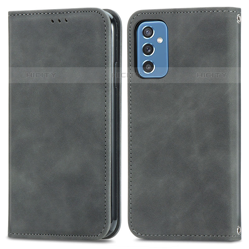 Custodia Portafoglio In Pelle Cover con Supporto S04D per Samsung Galaxy M52 5G