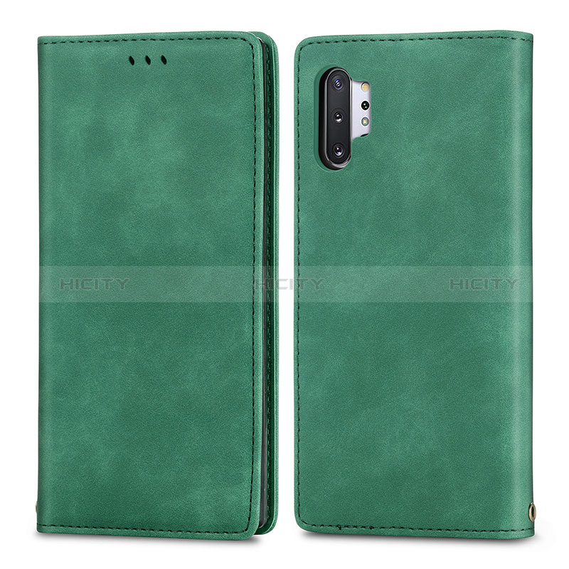 Custodia Portafoglio In Pelle Cover con Supporto S04D per Samsung Galaxy Note 10 Plus 5G