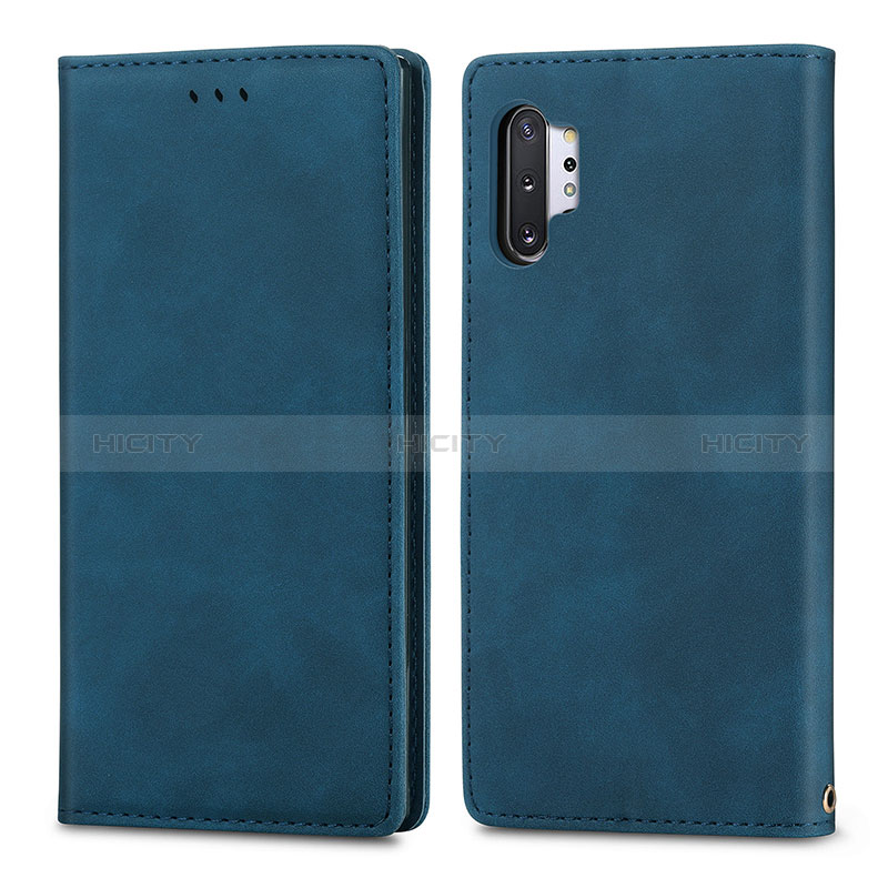 Custodia Portafoglio In Pelle Cover con Supporto S04D per Samsung Galaxy Note 10 Plus 5G