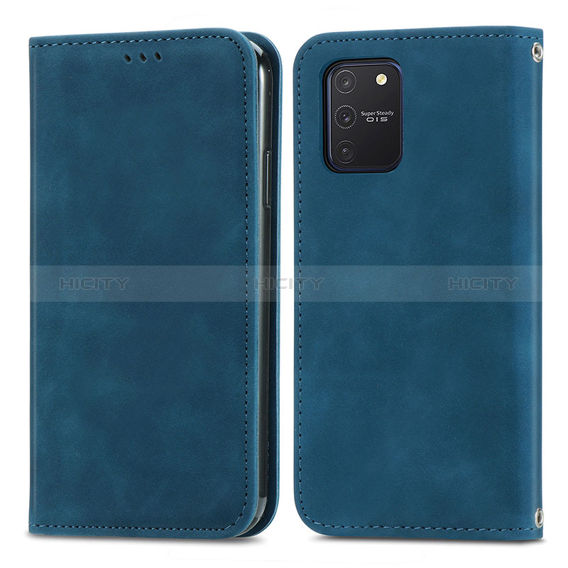 Custodia Portafoglio In Pelle Cover con Supporto S04D per Samsung Galaxy S10 Lite