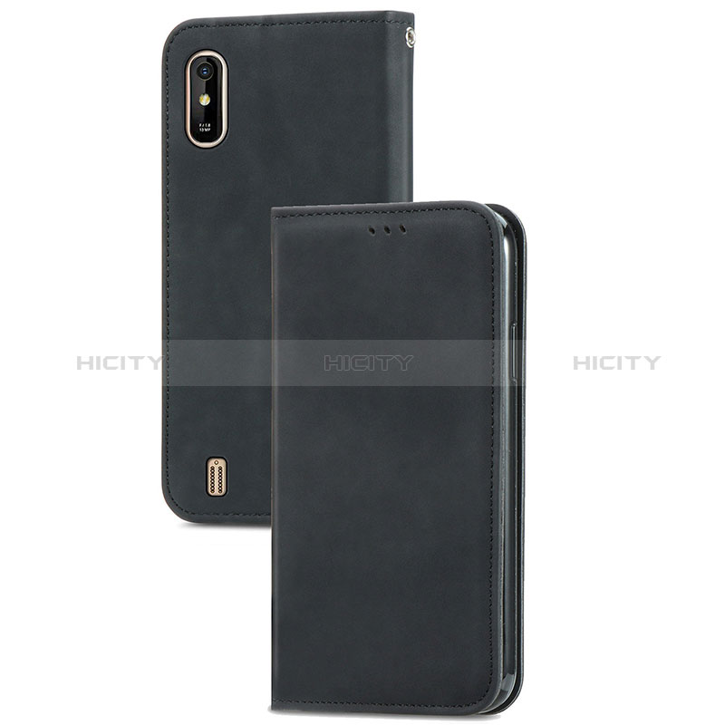 Custodia Portafoglio In Pelle Cover con Supporto S04D per Wiko Y81