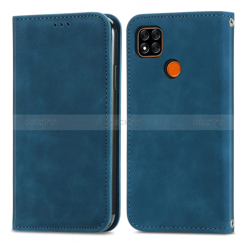 Custodia Portafoglio In Pelle Cover con Supporto S04D per Xiaomi POCO C31