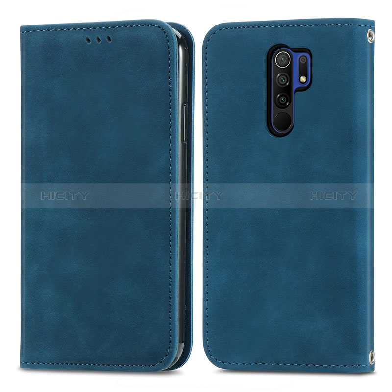 Custodia Portafoglio In Pelle Cover con Supporto S04D per Xiaomi Poco M2