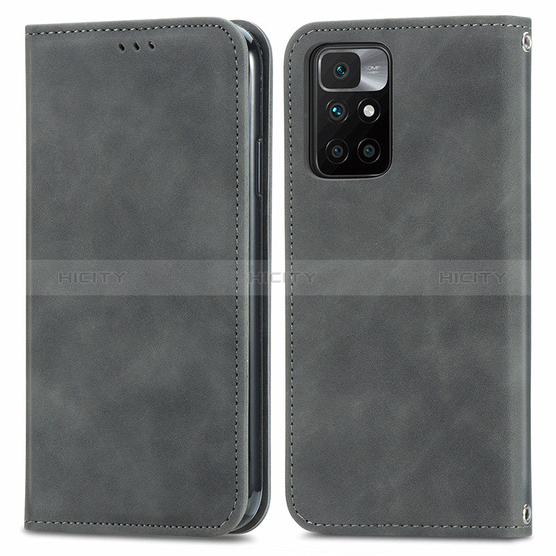 Custodia Portafoglio In Pelle Cover con Supporto S04D per Xiaomi Redmi 10 (2022)