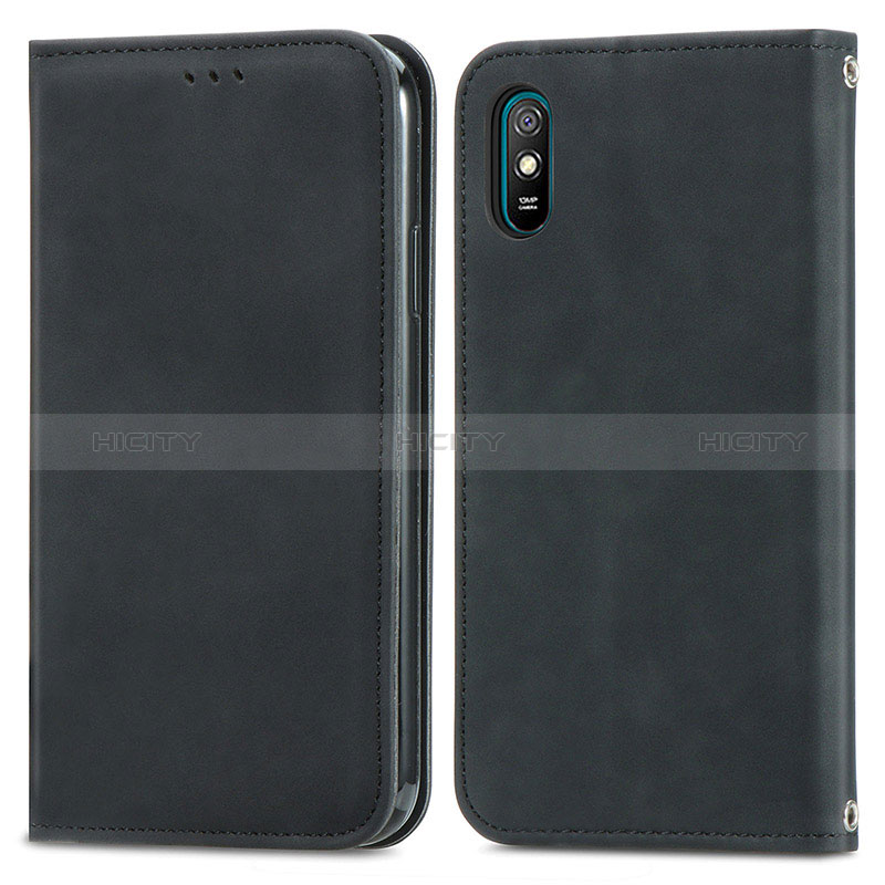 Custodia Portafoglio In Pelle Cover con Supporto S04D per Xiaomi Redmi 9A