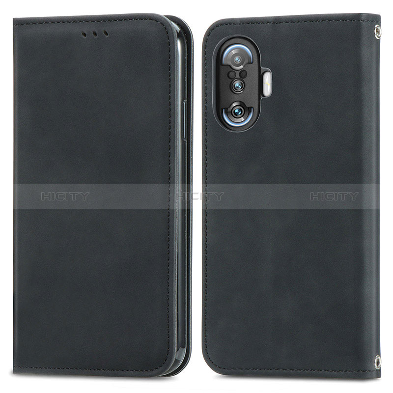 Custodia Portafoglio In Pelle Cover con Supporto S04D per Xiaomi Redmi K40 Gaming 5G