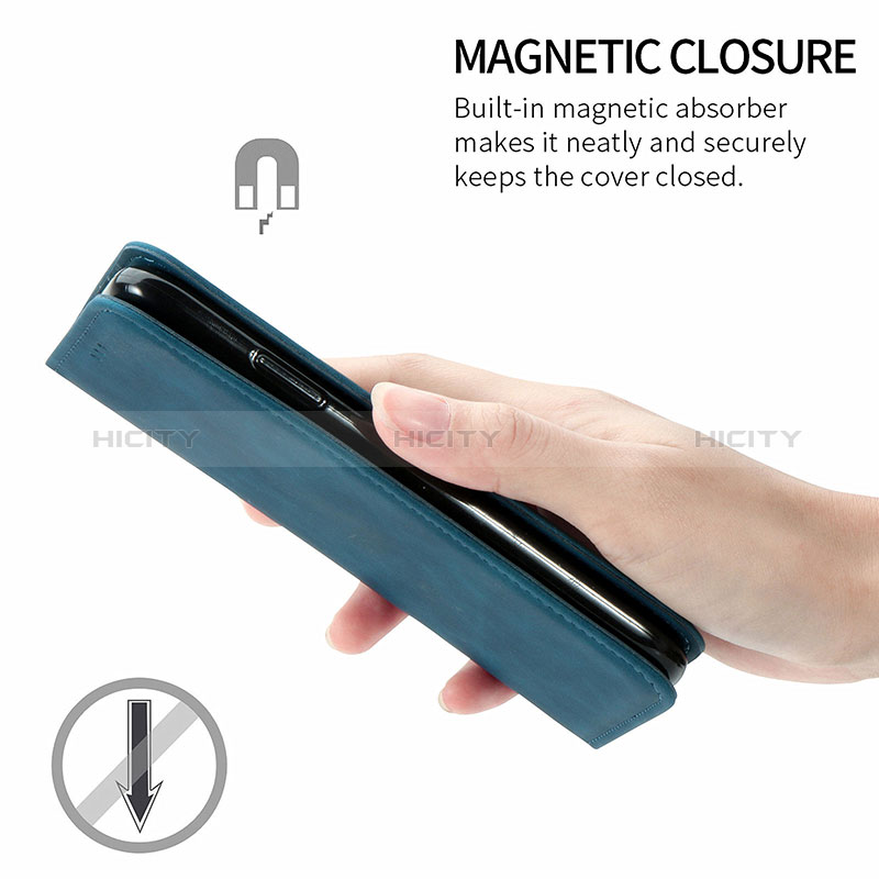 Custodia Portafoglio In Pelle Cover con Supporto S04D per Xiaomi Redmi Note 10 5G