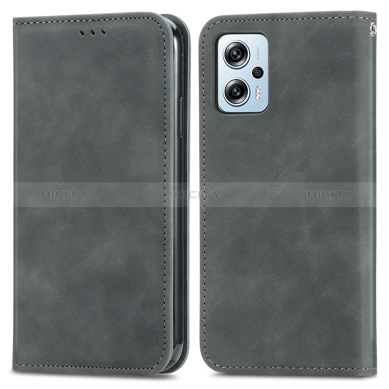 Custodia Portafoglio In Pelle Cover con Supporto S04D per Xiaomi Redmi Note 11 Pro+ Plus 5G