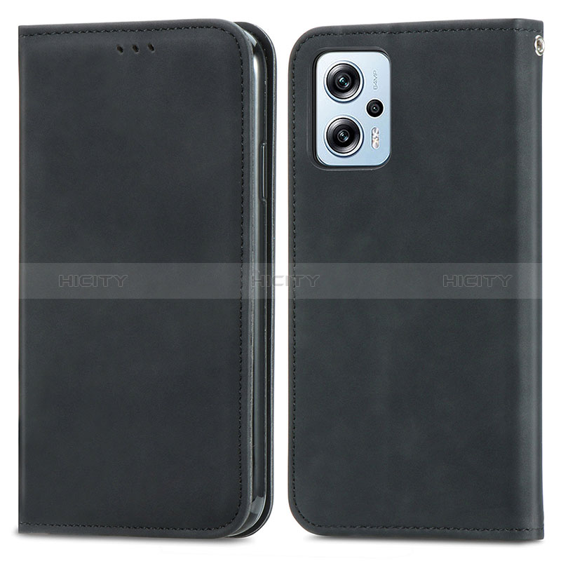 Custodia Portafoglio In Pelle Cover con Supporto S04D per Xiaomi Redmi Note 11 Pro+ Plus 5G