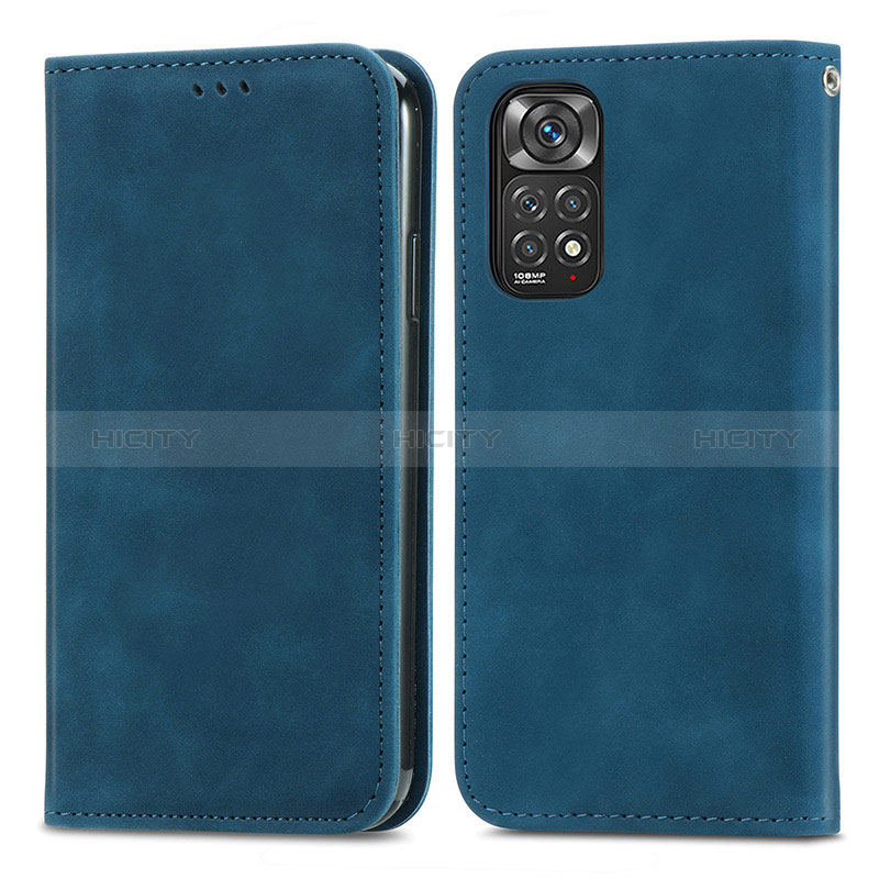 Custodia Portafoglio In Pelle Cover con Supporto S04D per Xiaomi Redmi Note 11S 4G