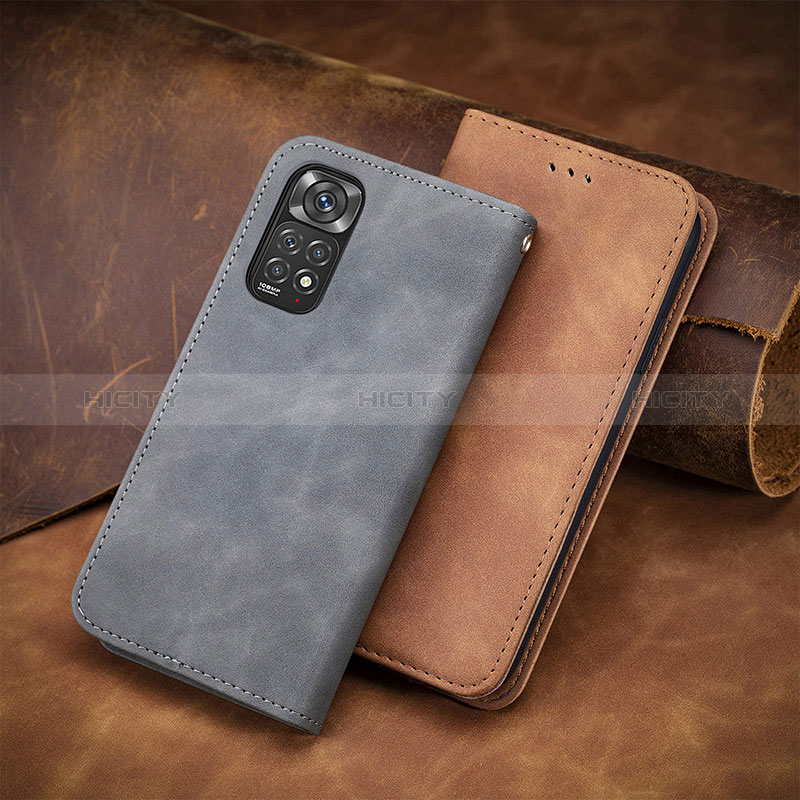 Custodia Portafoglio In Pelle Cover con Supporto S04D per Xiaomi Redmi Note 11S 4G