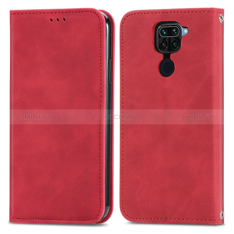 Custodia Portafoglio In Pelle Cover con Supporto S04D per Xiaomi Redmi Note 9