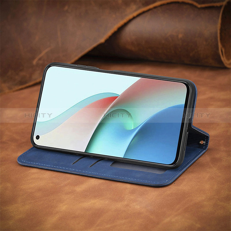 Custodia Portafoglio In Pelle Cover con Supporto S04D per Xiaomi Redmi Note 9 5G