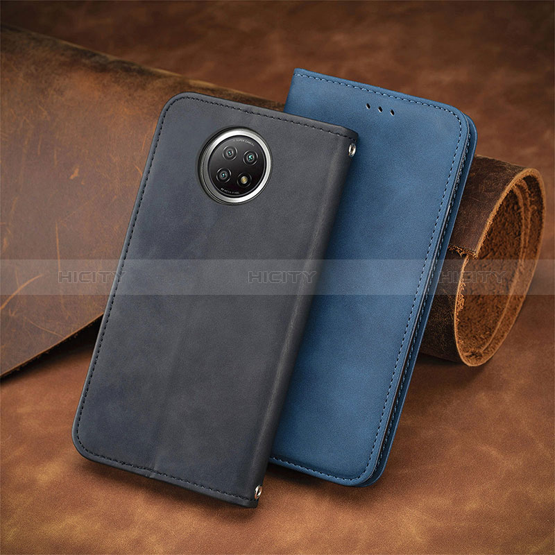 Custodia Portafoglio In Pelle Cover con Supporto S04D per Xiaomi Redmi Note 9 5G