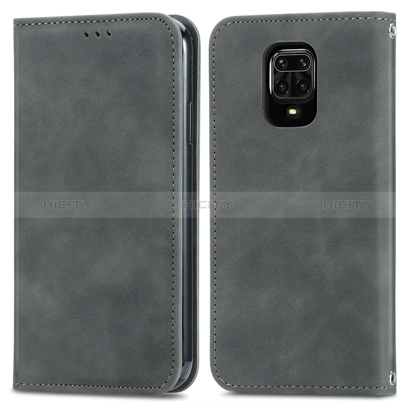 Custodia Portafoglio In Pelle Cover con Supporto S04D per Xiaomi Redmi Note 9 Pro Max