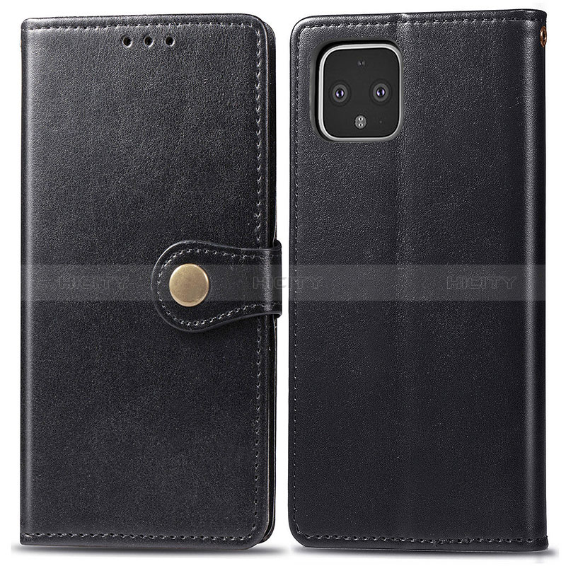 Custodia Portafoglio In Pelle Cover con Supporto S05D per Google Pixel 4