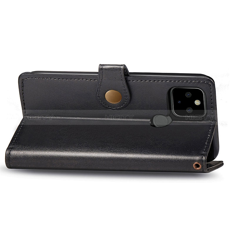 Custodia Portafoglio In Pelle Cover con Supporto S05D per Google Pixel 4a 5G