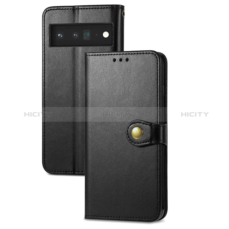 Custodia Portafoglio In Pelle Cover con Supporto S05D per Google Pixel 6 Pro 5G