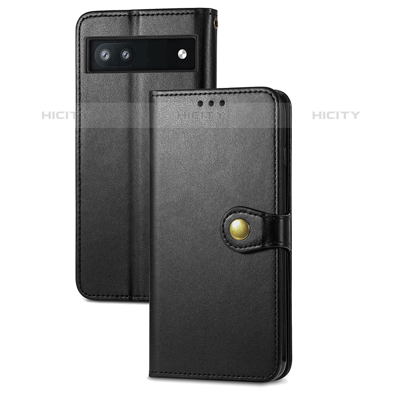 Custodia Portafoglio In Pelle Cover con Supporto S05D per Google Pixel 6a 5G