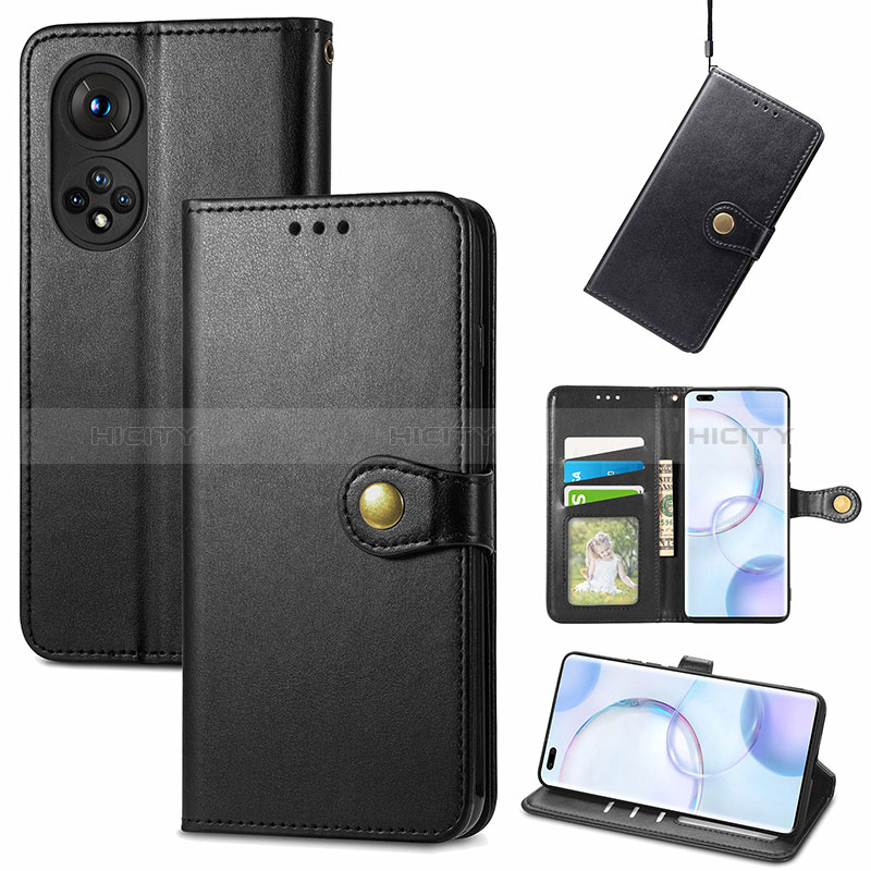 Custodia Portafoglio In Pelle Cover con Supporto S05D per Huawei Honor 50 Pro 5G