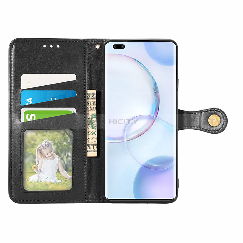 Custodia Portafoglio In Pelle Cover con Supporto S05D per Huawei Honor 50 Pro 5G