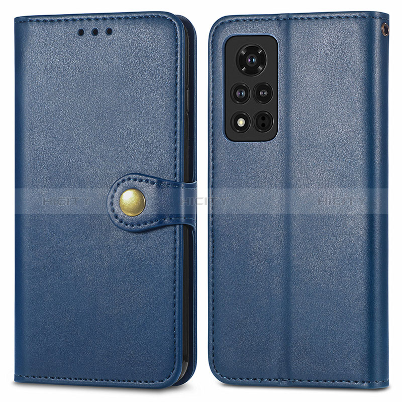 Custodia Portafoglio In Pelle Cover con Supporto S05D per Huawei Honor V40 5G