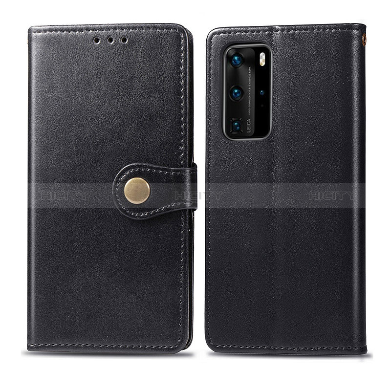 Custodia Portafoglio In Pelle Cover con Supporto S05D per Huawei P40 Pro