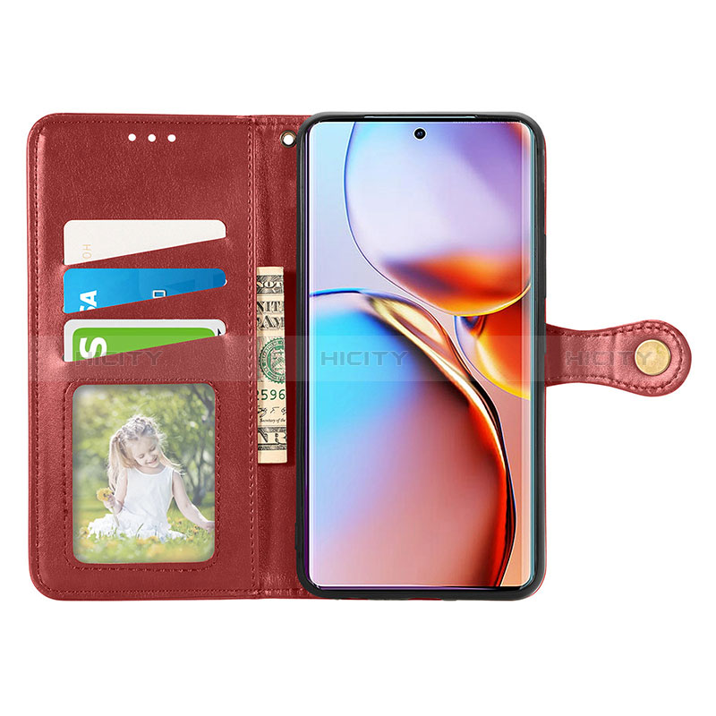 Custodia Portafoglio In Pelle Cover con Supporto S05D per Motorola Moto Edge Plus (2023) 5G