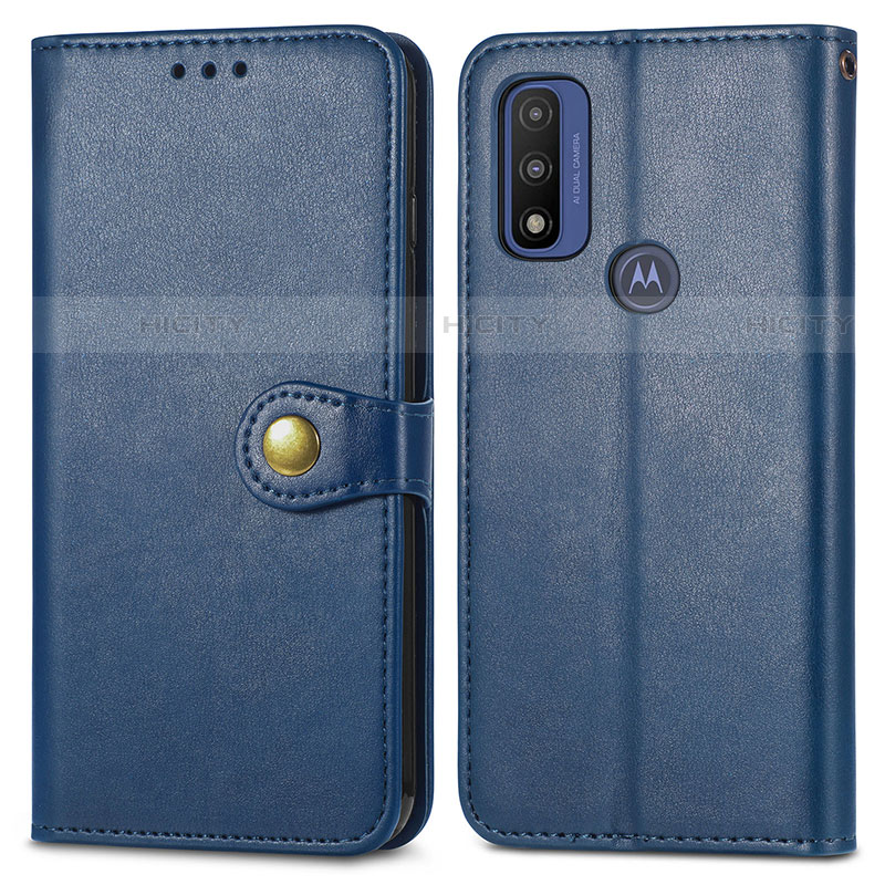 Custodia Portafoglio In Pelle Cover con Supporto S05D per Motorola Moto G Pure