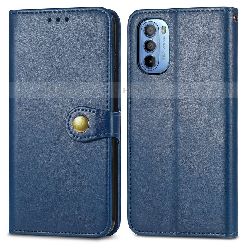 Custodia Portafoglio In Pelle Cover con Supporto S05D per Motorola Moto G31