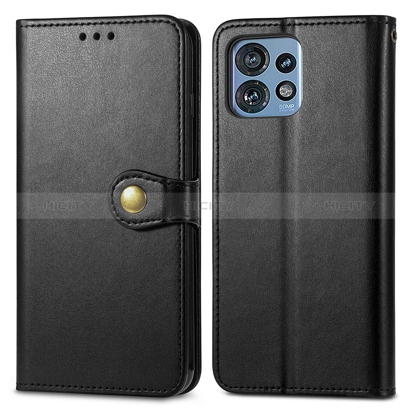 Custodia Portafoglio In Pelle Cover con Supporto S05D per Motorola Moto X40 5G Nero