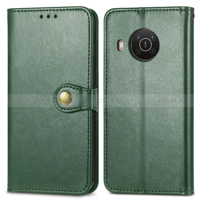 Custodia Portafoglio In Pelle Cover con Supporto S05D per Nokia X20