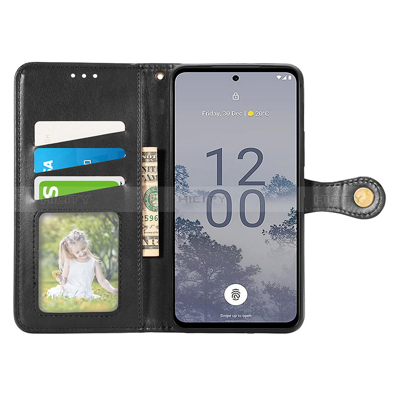 Custodia Portafoglio In Pelle Cover con Supporto S05D per Nokia X30 5G