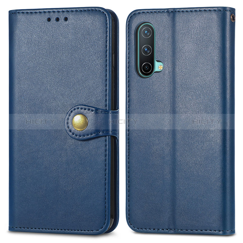 Custodia Portafoglio In Pelle Cover con Supporto S05D per OnePlus Nord CE 5G