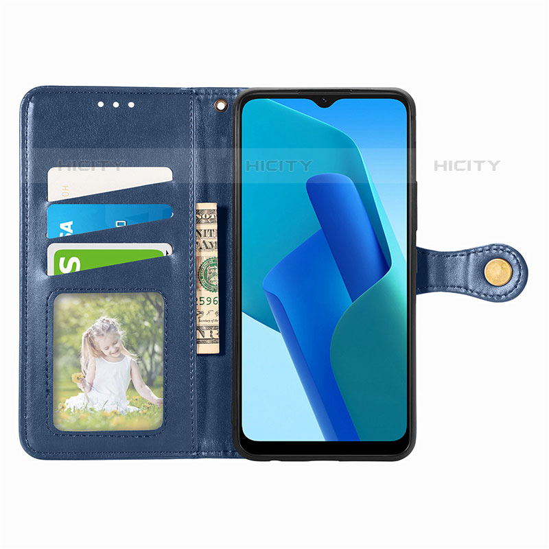 Custodia Portafoglio In Pelle Cover con Supporto S05D per Oppo A16e