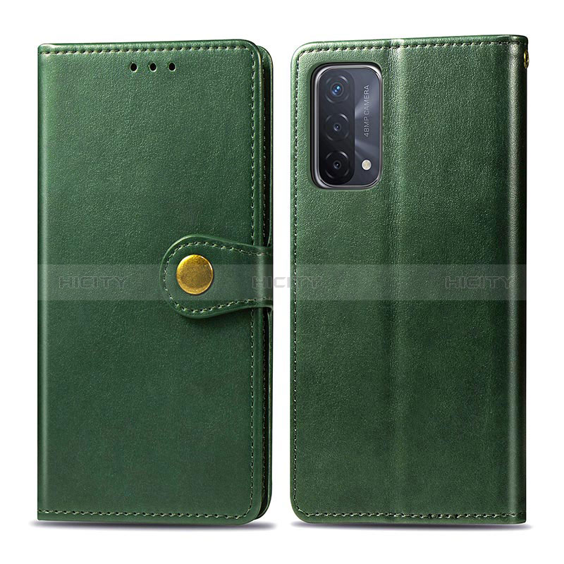 Custodia Portafoglio In Pelle Cover con Supporto S05D per Oppo A54 5G