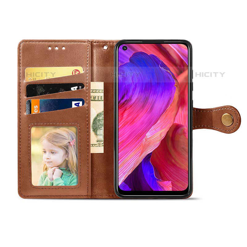 Custodia Portafoglio In Pelle Cover con Supporto S05D per Oppo A93 5G