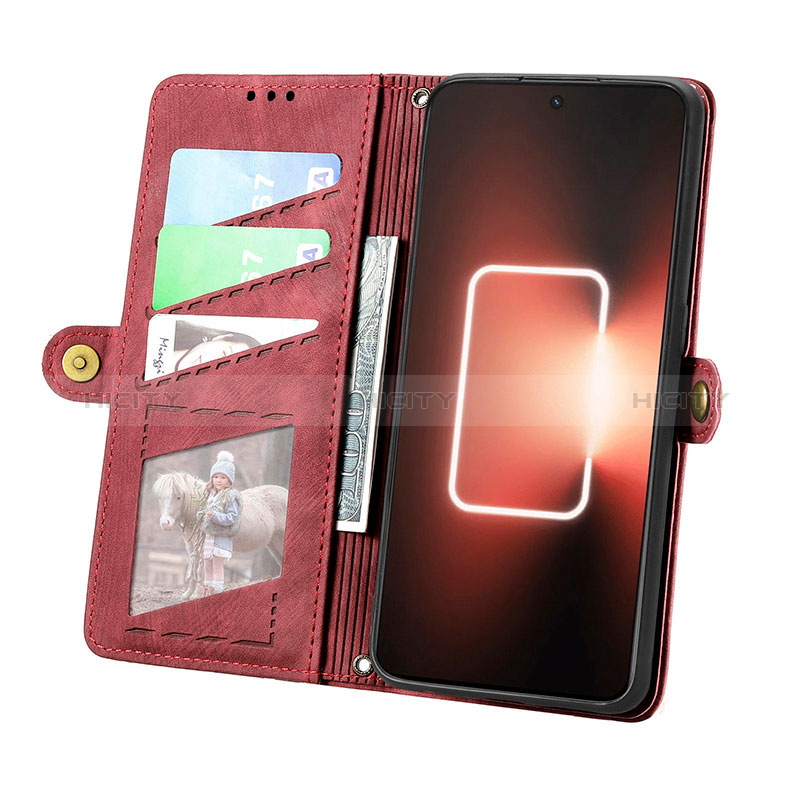 Custodia Portafoglio In Pelle Cover con Supporto S05D per Realme GT Neo5 5G