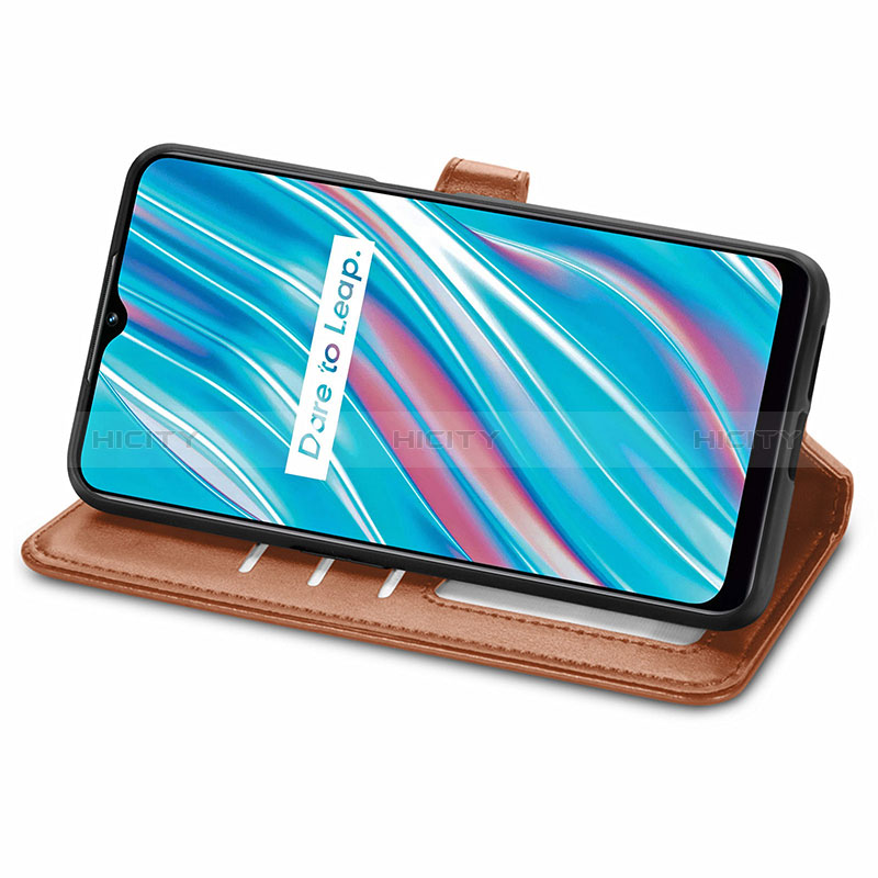 Custodia Portafoglio In Pelle Cover con Supporto S05D per Realme V11s 5G